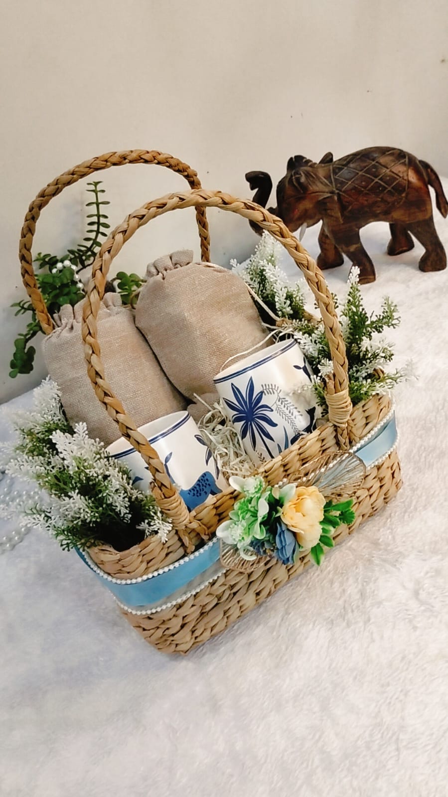luxury handmade woven gift basket β perfect for festive & special occasions πΏπ luxury handmade woven gift basket β perfect for festive & special occasions πΏπ